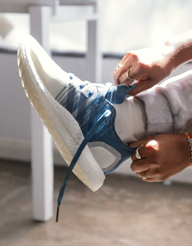Futurecraft Loop, ein zu 100 % recyclingfähiger Performance-Laufschuh (Foto)