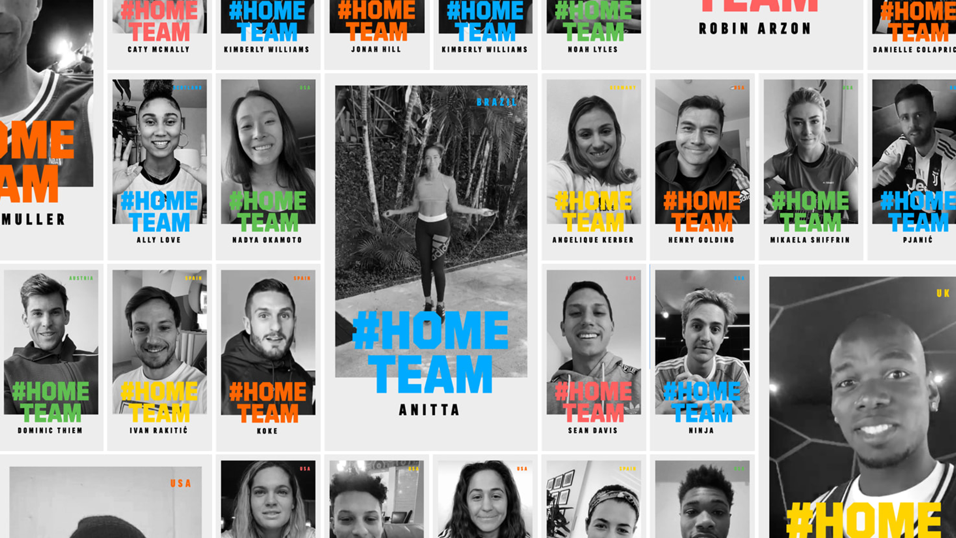 #hometeam campaign Visual (Foto)